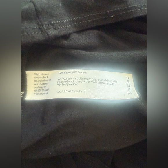 Eileen Fisher Asymmetrical Jersey Top Size XLT - Picture 4 of 4